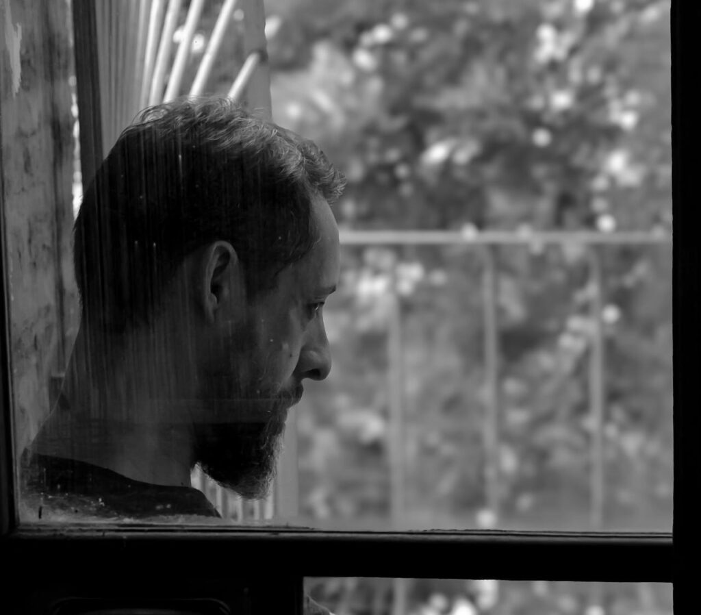 person reflecting after reactive abuse narcissist cycle trying to understand what happened.